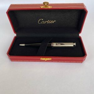 Used Like New Cartier Ballpoint Pen Black